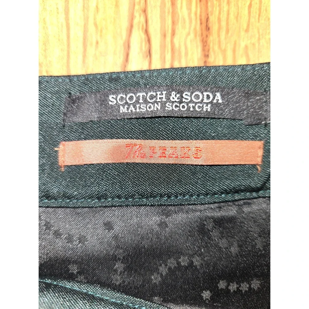 Scotch & Soda Wrap Mini Skirt‎ The Peaks Women Dark Green Size XS Side Tie